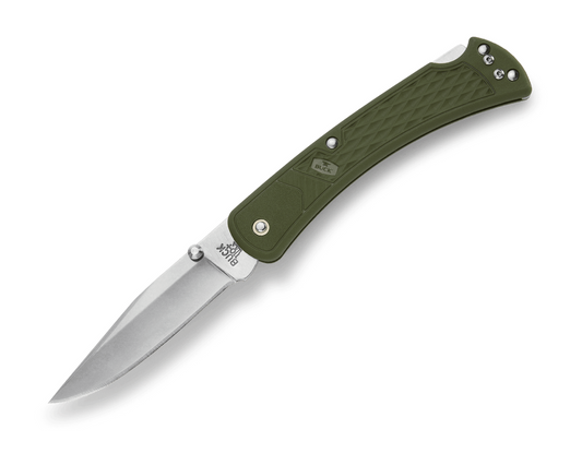 Buck 110 Slim Select Folding Hunter 0110ODS2-B OD Green GFN 420HC