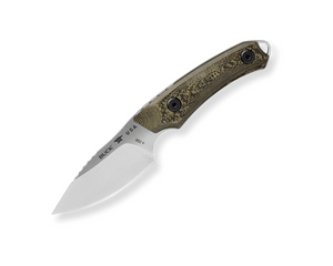 Buck Alpha Scout Pro Fixed Blade 0662BRS-B Brown Richlite & S35VN Stainless Steel