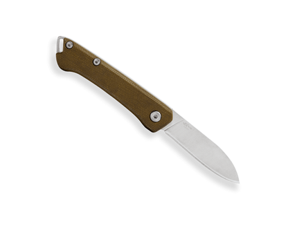 Buck Saunter 0250GRS-B OD Green Canvas Micarta & 154CM Stainless Steel Pocket Knife