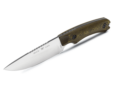 Buck Alpha Guide Pro Fixed Blade 0663BRS-B Brown & Black Richlite & S35VN Stainless Steel