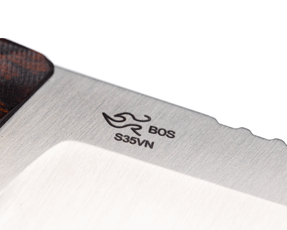 Buck Alpha Guide Pro Fixed Blade 0663WAS-B Walnut DymaLux & S35VN Stainless Steel