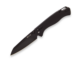 Buck Ferrox Crossbar Lock 0698BKS-B Black Aluminum & D2 Steel Pocket Knife