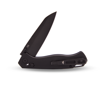 Buck Ferrox Crossbar Lock 0698BKS-B Black Aluminum & D2 Steel Pocket Knife