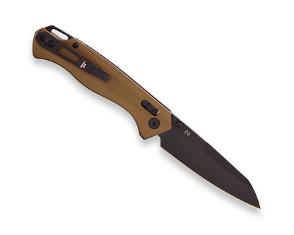 Buck Ferrox Crossbar Lock 0698BRS-B Bronze Aluminum & D2 Steel Pocket Knife