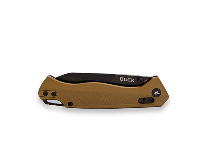 Buck Ferrox Crossbar Lock 0698BRS-B Bronze Aluminum & D2 Steel Pocket Knife
