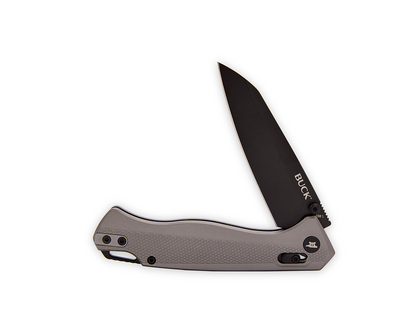 Buck Ferrox Crossbar Lock 0698GYS-B Silver Aluminum & D2 Steel Pocket Knife