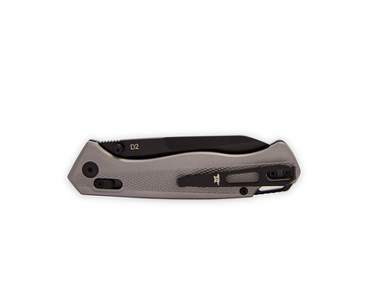 Buck Ferrox Crossbar Lock 0698GYS-B Silver Aluminum & D2 Steel Pocket Knife