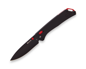 Buck Nomad Crossbar Lock 0700BKS-B Black Aluminum & D2 Steel Pocket Knife