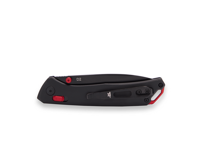 Buck Nomad Crossbar Lock 0700BKS-B Black Aluminum & D2 Steel Pocket Knife