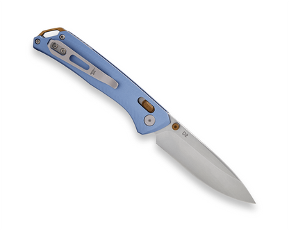 Buck Nomad Crossbar Lock 0700BLS-B Blue Aluminum & D2 Steel Pocket Knife