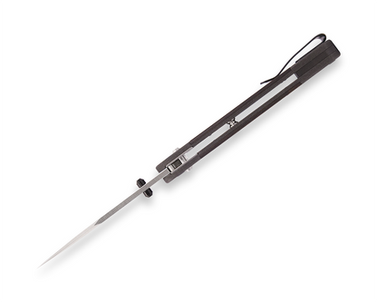 Buck 110 Crossbar Elite Folding Hunter 0110BRS19-B Macassar Ebony DymaLux & Magnacut Stainless Pocket Knife 0110BRS18