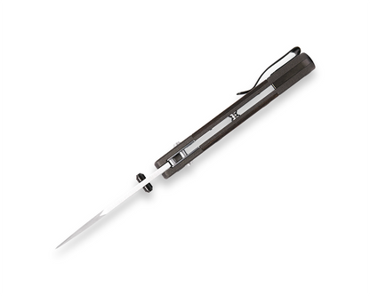 Buck 112 Crossbar Elite Lockback 0112BRS18-B Macassar Ebony DymaLux & Magnacut Stainless Pocket Knife