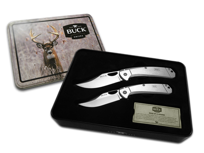 Buck Folder Combo Set CMBO238-C 7Cr17 Stainless Steel Pocket Knife Set Set
