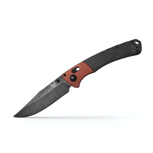 Benchmade, Inc.™ Crooked River 15080BK-04 Black Canvas Micarta CPM-MagnaCut Stainless Steel Pocket Knife