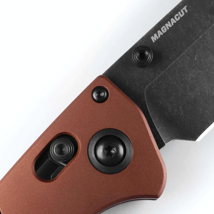 Benchmade, Inc.™ Crooked River 15080BK-04 Black Canvas Micarta CPM-MagnaCut Stainless Steel Pocket Knife