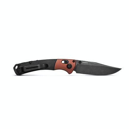 Benchmade, Inc.™ Mini Crooked River 15085BK-04 Black Canvas Micarta CPM-MagnaCut Stainless Steel Pocket Knife
