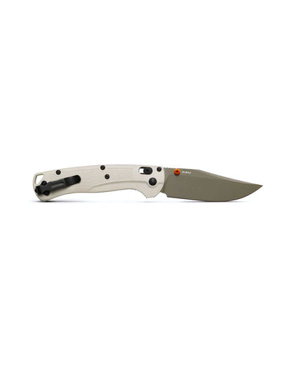 Benchmade, Inc.™ TaggedOut 15536GN-01 Tan Grivory Elmax Stainless Steel Pocket Knife