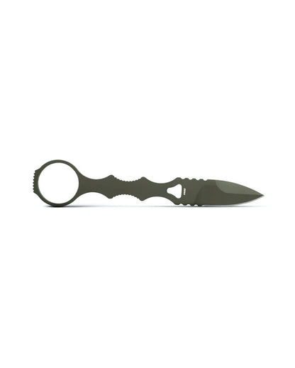 Benchmade, Inc.™ Mini SOCP Fixed Blade Dagger 177GN OD Green Powdercoat 440C Stainless Steel 440C Stainless Steel Knife