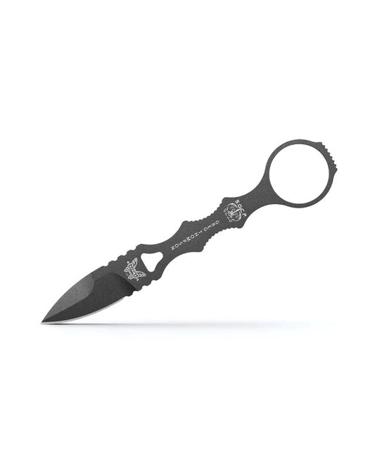 Benchmade, Inc.™ Mini SOCP Fixed Blade Dagger 177GY Gray Powdercoat 440C Stainless Steel 440C Stainless Steel Knife