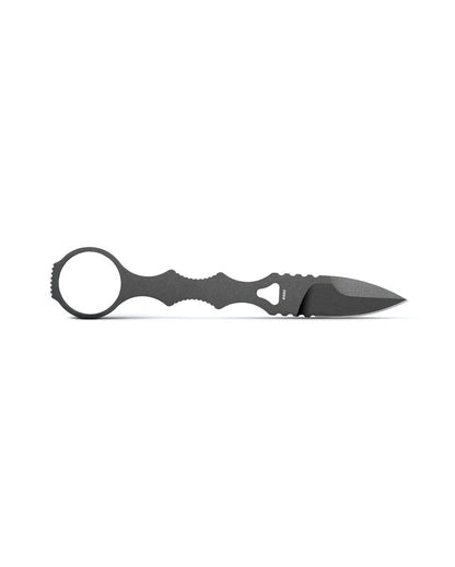 Benchmade, Inc.™ Mini SOCP Fixed Blade Dagger 177GY Gray Powdercoat 440C Stainless Steel 440C Stainless Steel Knife