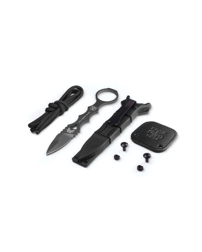 Benchmade, Inc.™ Mini SOCP Fixed Blade Dagger 177GY Gray Powdercoat 440C Stainless Steel 440C Stainless Steel Knife