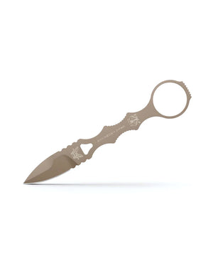Benchmade, Inc.™ Mini SOCP Fixed Blade Dagger 177SN Sand Tan Powdercoat 440C Stainless Steel 440C Stainless Steel Knife