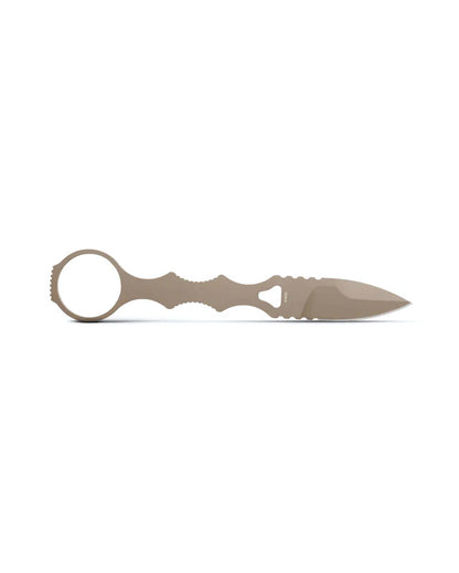 Benchmade, Inc.™ Mini SOCP Fixed Blade Dagger 177SN Sand Tan Powdercoat 440C Stainless Steel 440C Stainless Steel Knife