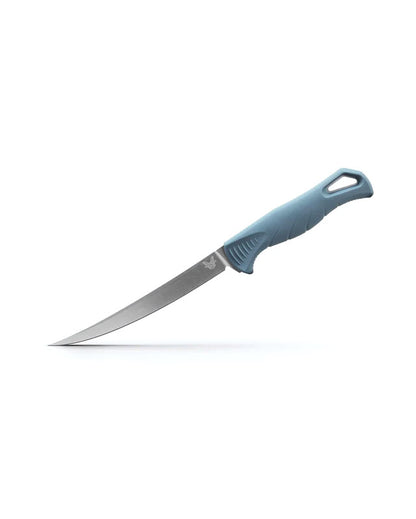 Benchmade, Inc.™ Fishcrafter Kitchen Knife 18030 Depth Blue Santoprene CPM-MagnaCut Stainless Steel Knife