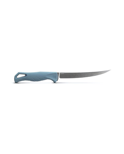 Benchmade, Inc.™ Fishcrafter Kitchen Knife 18030 Depth Blue Santoprene CPM-MagnaCut Stainless Steel Knife