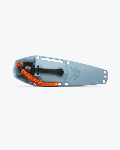 Benchmade, Inc.™ Intersect Fixed Blade 18050S Depth Blue Santoprene CPM-MagnaCut Stainless Steel Knife