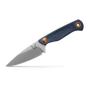 Benchmade, Inc.™ Dacian Fixed Blade 203-04 Blue Denim Micarta CPM-MagnaCut Stainless Steel Knife