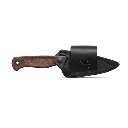 Benchmade, Inc.™ Dacian Fixed Blade 203BT-03 Brown Canvas Micarta CPM-MagnaCut Stainless Steel Knife