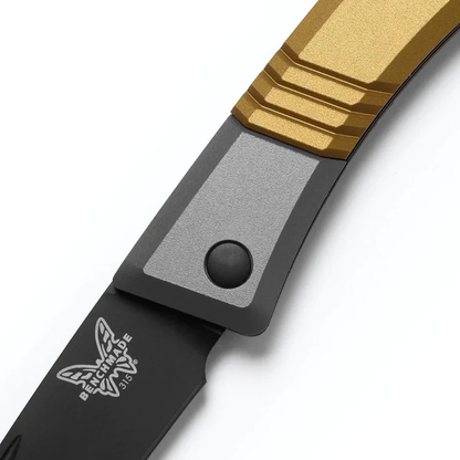 Benchmade, Inc.™ Successor 315BK-01 Burnt Brass Anodized 6061-T6 Aluminum M390 Stainless Steel Pocket Knife