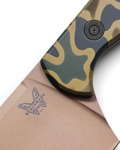 Benchmade, Inc.™ Station Kitchen Knife 4010FE-2601 Camo Cerakote 6061-T6 Aluminum CPM-154 Stainless Steel Knife