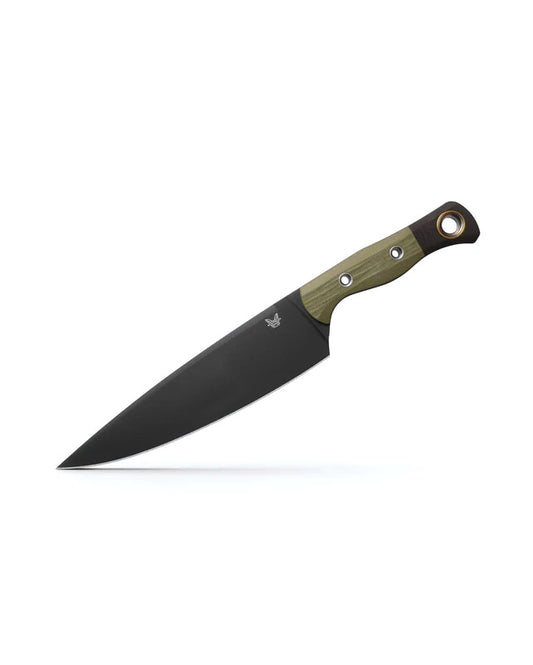 Benchmade, Inc.™ Chef's Knife 4025BK-01 OD Green G10 CPM-154 Stainless Steel Knife