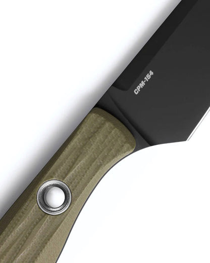 Benchmade, Inc.™ True paring Knife 4045BK-01 OD Green G10 CPM-154 Stainless Steel Knife