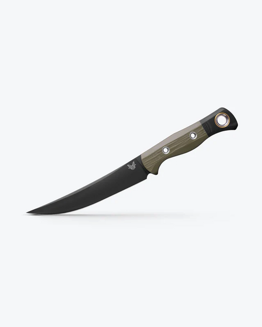 Benchmade, Inc.™ Meatcrafter Kitchen Knife 4050BK-01 OD Green Richlite CPM-154 Stainless Steel Knife
