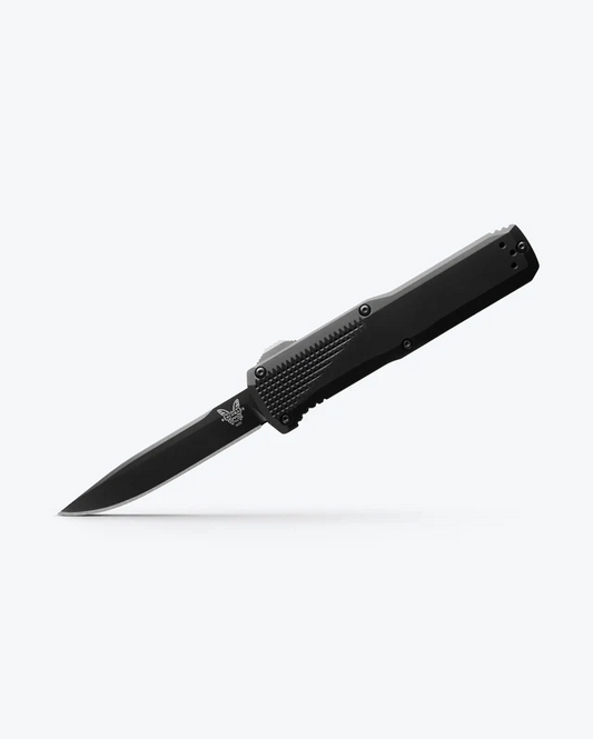 Benchmade, Inc.™ Phaeton OTF 4600DLC Black Anodized 6061-T6 Aluminum CPM-S30V Stainless Steel Pocket Knife