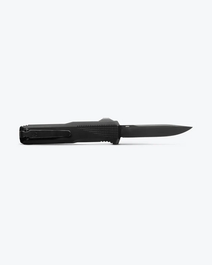 Benchmade, Inc.™ Phaeton OTF 4600DLC Black Anodized 6061-T6 Aluminum CPM-S30V Stainless Steel Pocket Knife