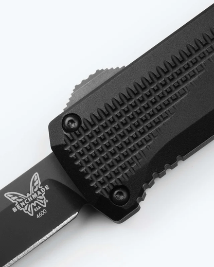 Benchmade, Inc.™ Phaeton OTF 4600DLC Black Anodized 6061-T6 Aluminum CPM-S30V Stainless Steel Pocket Knife