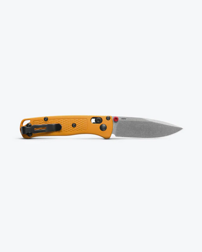 Benchmade, Inc.™ Mini Bugout 533-08 Daybreak Yellow Grivory CPM S30V Stainless Steel Pocket Knife