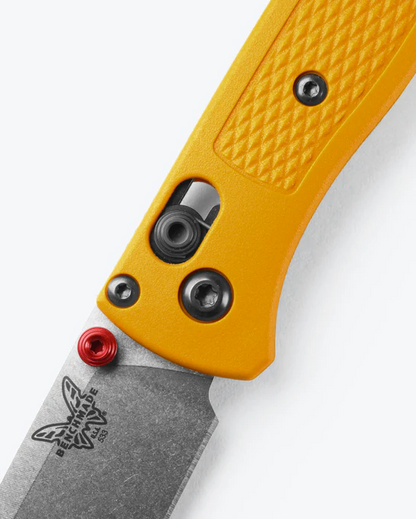 Benchmade, Inc.™ Mini Bugout 533-08 Daybreak Yellow Grivory CPM S30V Stainless Steel Pocket Knife