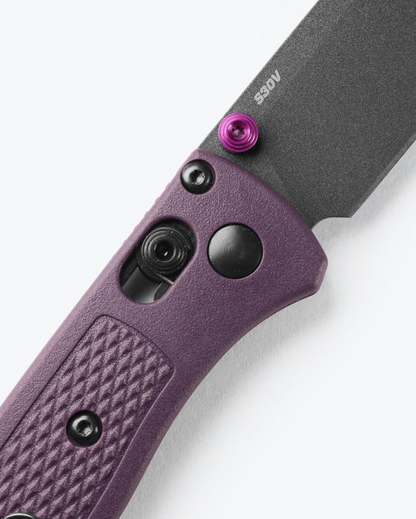 Benchmade, Inc.™ Mini Bugout 533GY-09 Dark Purple Grivory CPM S30V Stainless Steel Pocket Knife