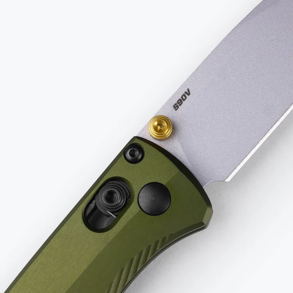 Benchmade, Inc.™ Mini Bugout 533SL-10 Woodland Green Anodized 6061-T6 Aluminum CPM-S90V Stainless Steel Pocket Knife