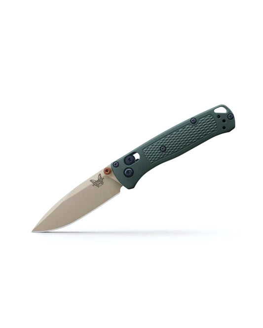 Benchmade, Inc.™ Mini Bugout 533TN-2601 Taiga Green Grivory Elmax Stainless Steel Pocket Knife