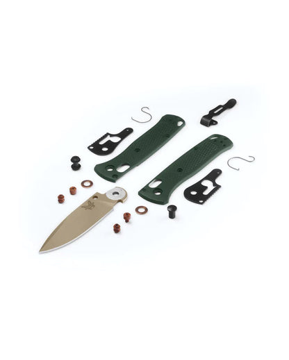 Benchmade, Inc.™ Mini Bugout 533TN-2601 Taiga Green Grivory Elmax Stainless Steel Pocket Knife