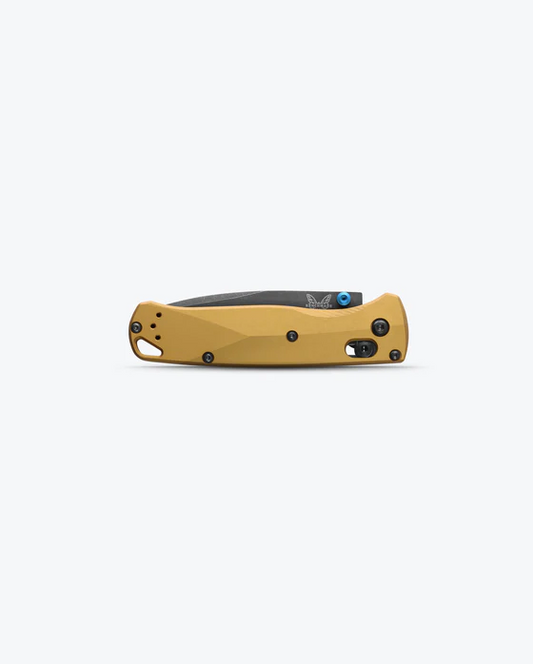 Benchmade, Inc.™ Bugout 535BK-07 Burnt Brass 6061-T6 Aluminum M390 Stainless Steel Pocket Knife