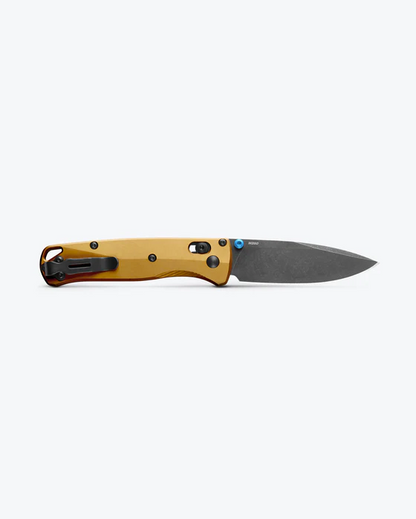 Benchmade, Inc.™ Bugout 535BK-07 Burnt Brass 6061-T6 Aluminum M390 Stainless Steel Pocket Knife