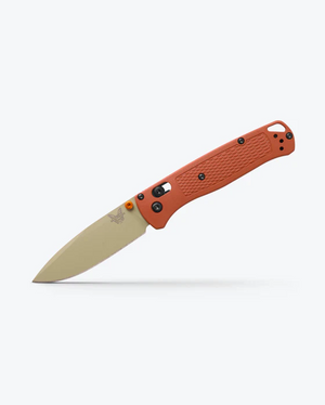 Benchmade, Inc.™ Bugout 535TN-10 Rust Orange Grivory CPM S30V Stainless Steel Pocket Knife