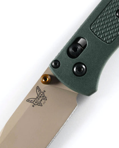 Benchmade, Inc.™ Bugout 535TN-2601 Taiga Green Grivory Elmax Stainless Steel Pocket Knife